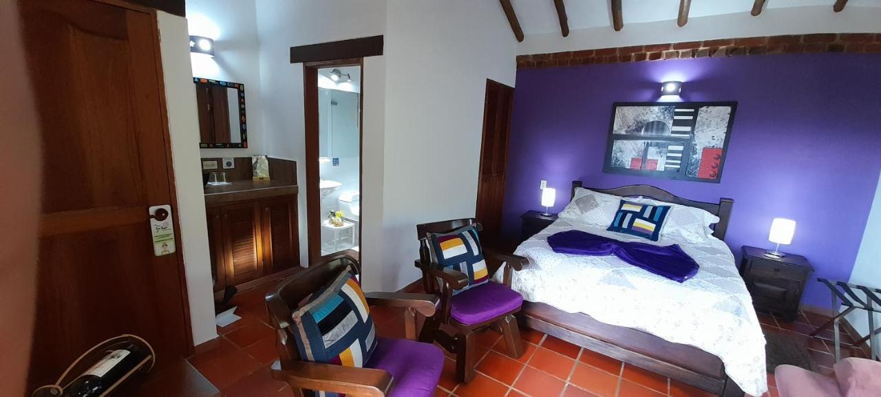 Casa Hotel San Pedro فيلا دي ليفا المظهر الخارجي الصورة